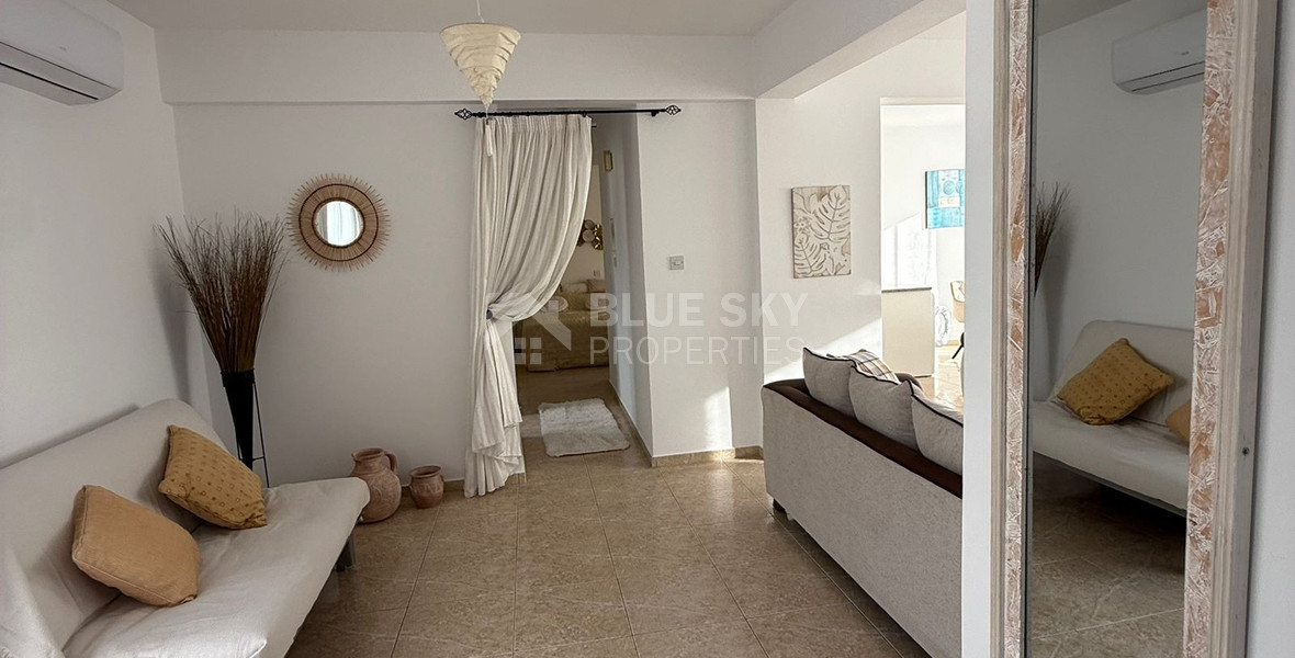 For Rent Fully Furnished Penthouse Apartment in Peaceful Tala, Paphos