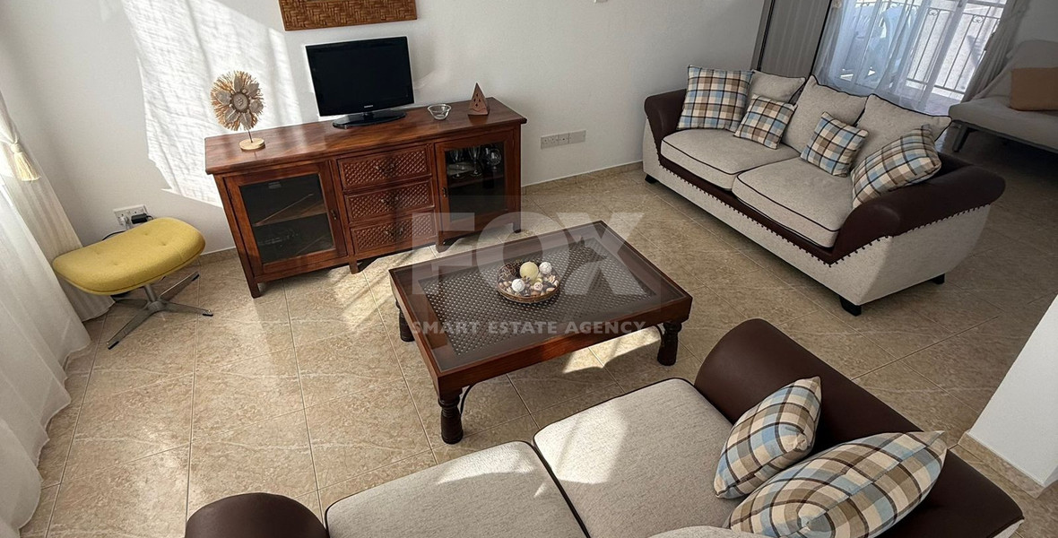 For Rent Fully Furnished Penthouse Apartment in Peaceful Tala, Paphos