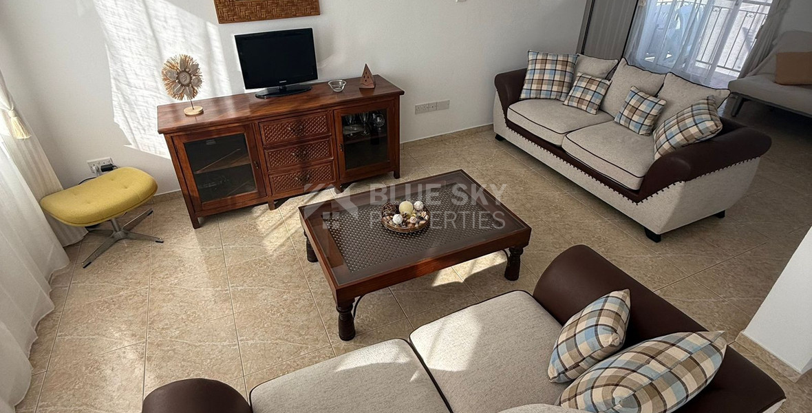 For Rent Fully Furnished Penthouse Apartment in Peaceful Tala, Paphos