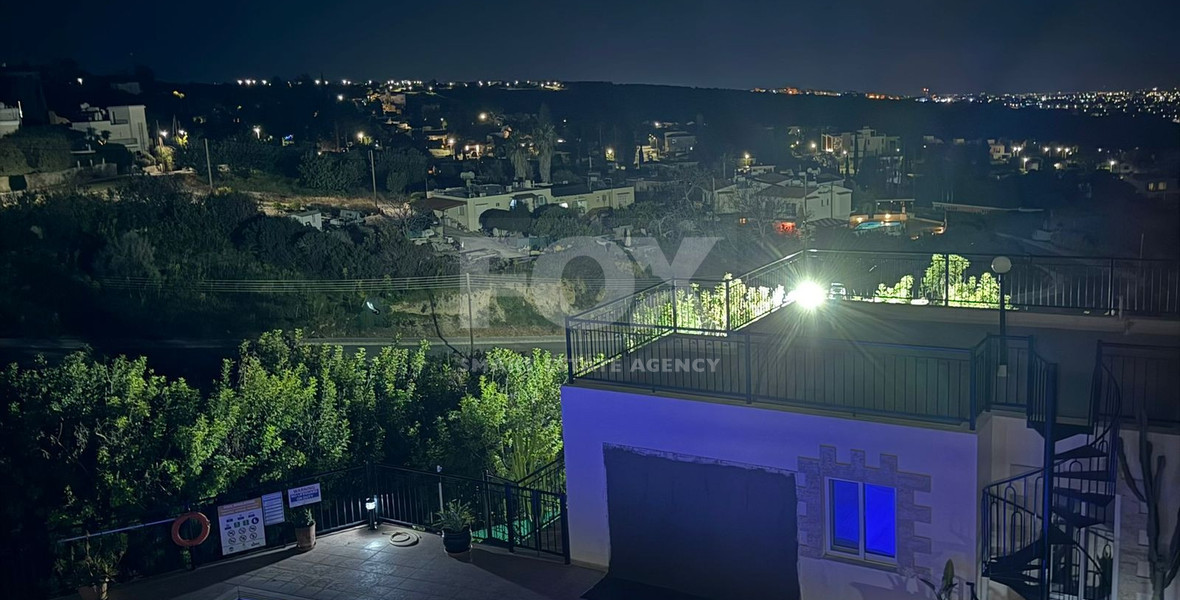 For Rent Fully Furnished Penthouse Apartment in Peaceful Tala, Paphos