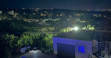 For Rent Fully Furnished Penthouse Apartment in Peaceful Tala, Paphos