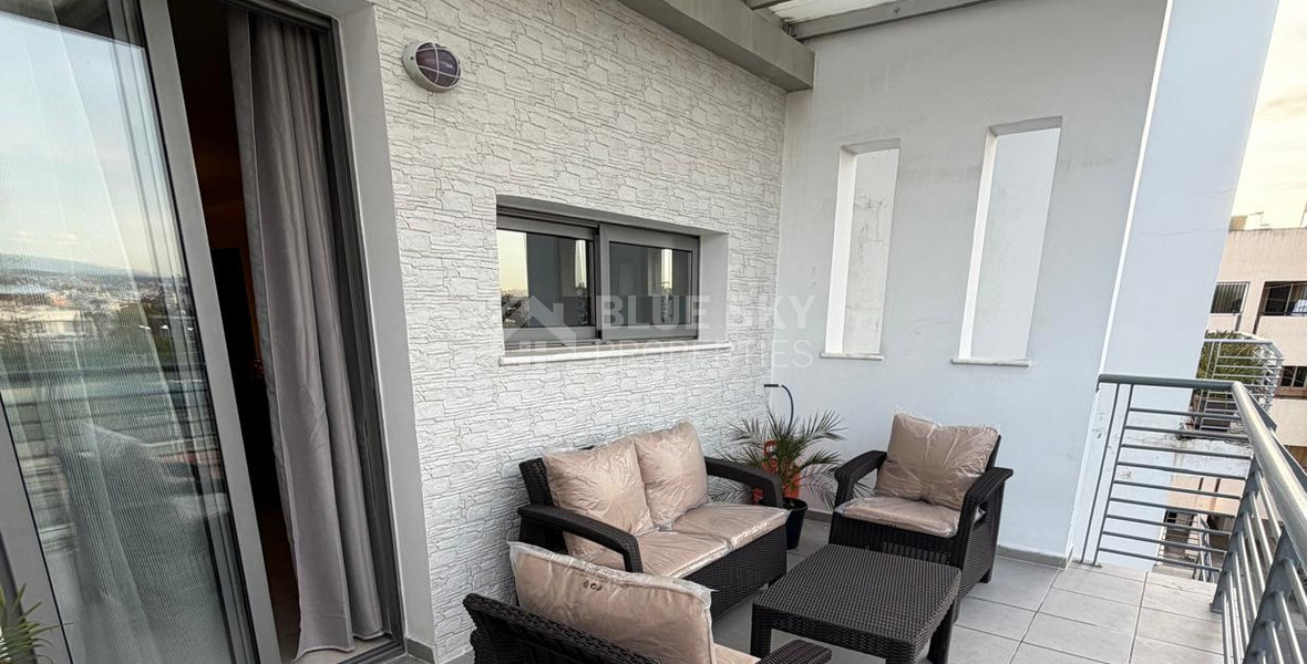 Two bedroom penthouse  for rent near the Town Centre - Limassol