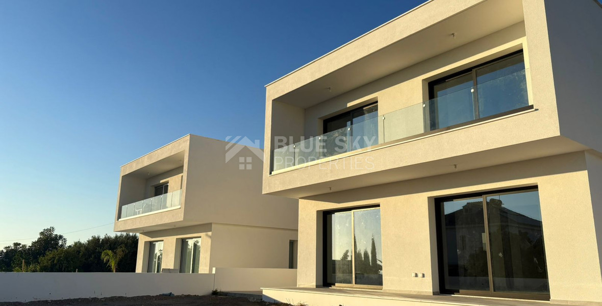Key Ready, spacious  three Bedroom Detached House for Sale in Agia Marinouda, Paphos  with Modern Amenities