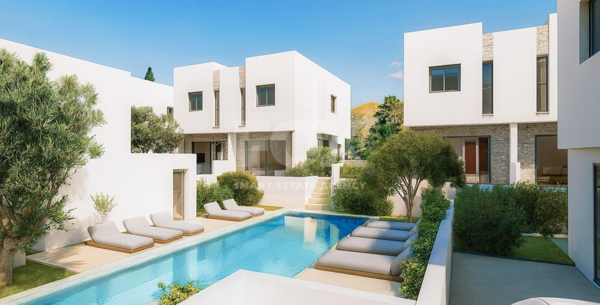 Three Bedroom Modern Villas for Sale in Pegeia, Paphos – Prime Coastal Location