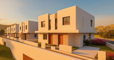 Modern three bedroom Villas for sale in Pegeia,  Private Gardens & Communal Pool Near Coral Bay