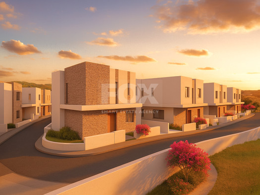 Modern three bedroom Villas for sale in Pegeia,  Private Gardens & Communal Pool Near Coral Bay