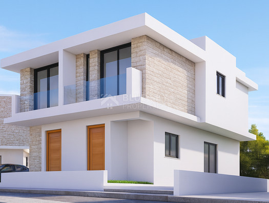 New Contemporary three bedroom Villas in Pegeia, Paphos with Gardens & Pool
