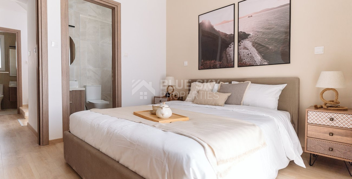 New Contemporary three bedroom Villas in Pegeia, Paphos with Gardens & Pool