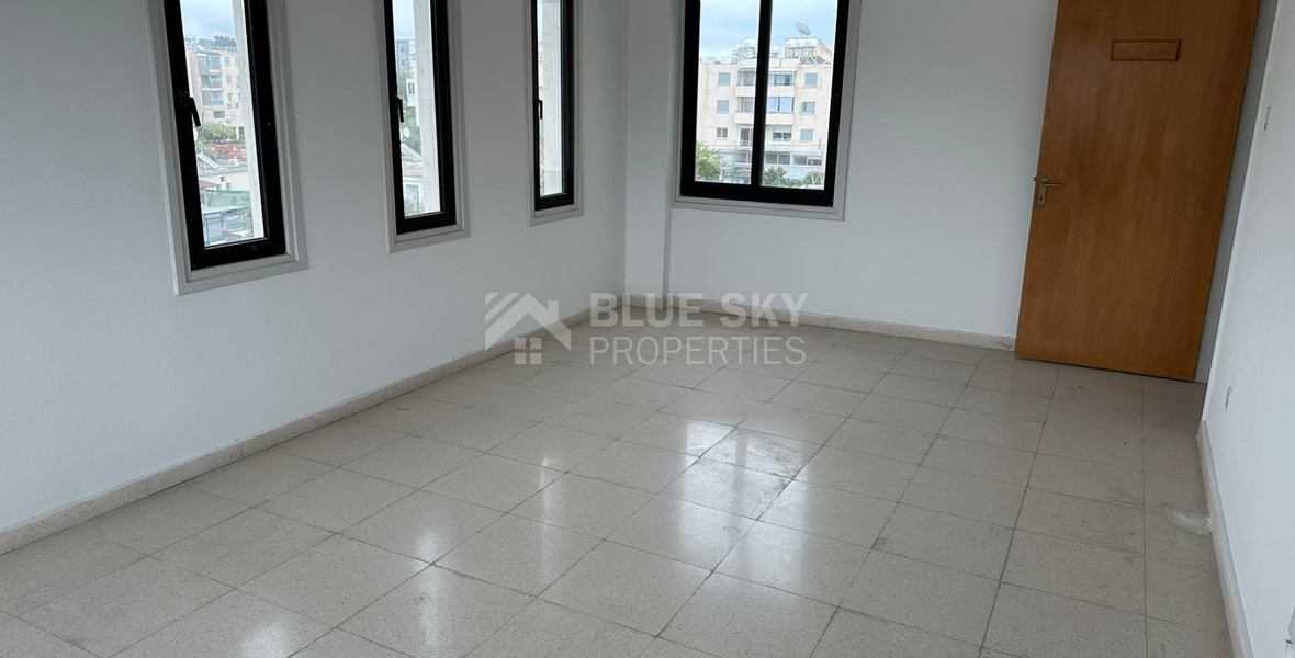 For rent , Office on the third floor in Pafos City Center