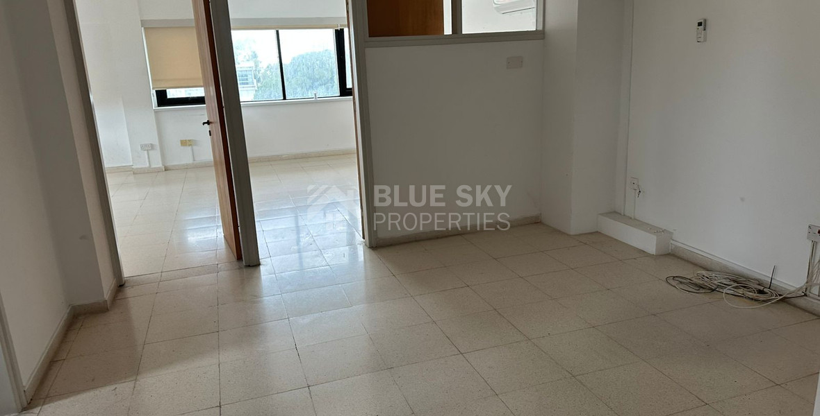 For rent , Office on the third floor in Pafos City Center