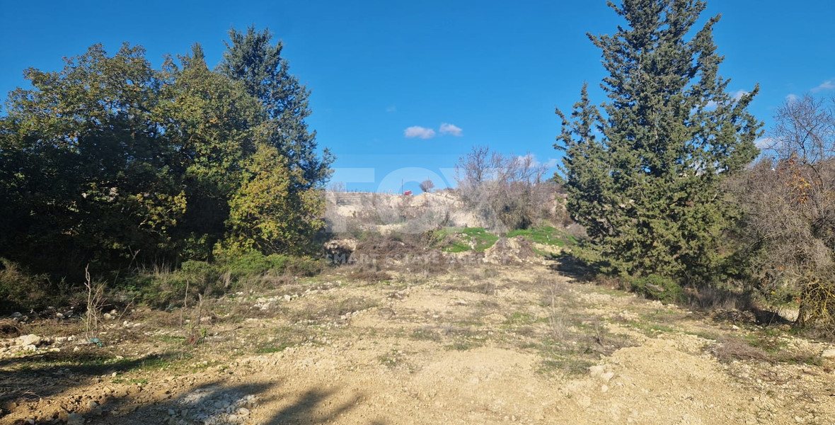 Large 1338 m2 Field for Sale in Tsada