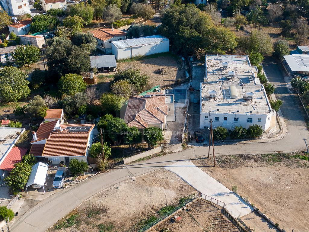 For sale, detached three-bedroom house with a private swimming pool located in the peaceful village of Polemi, in the Paphos district