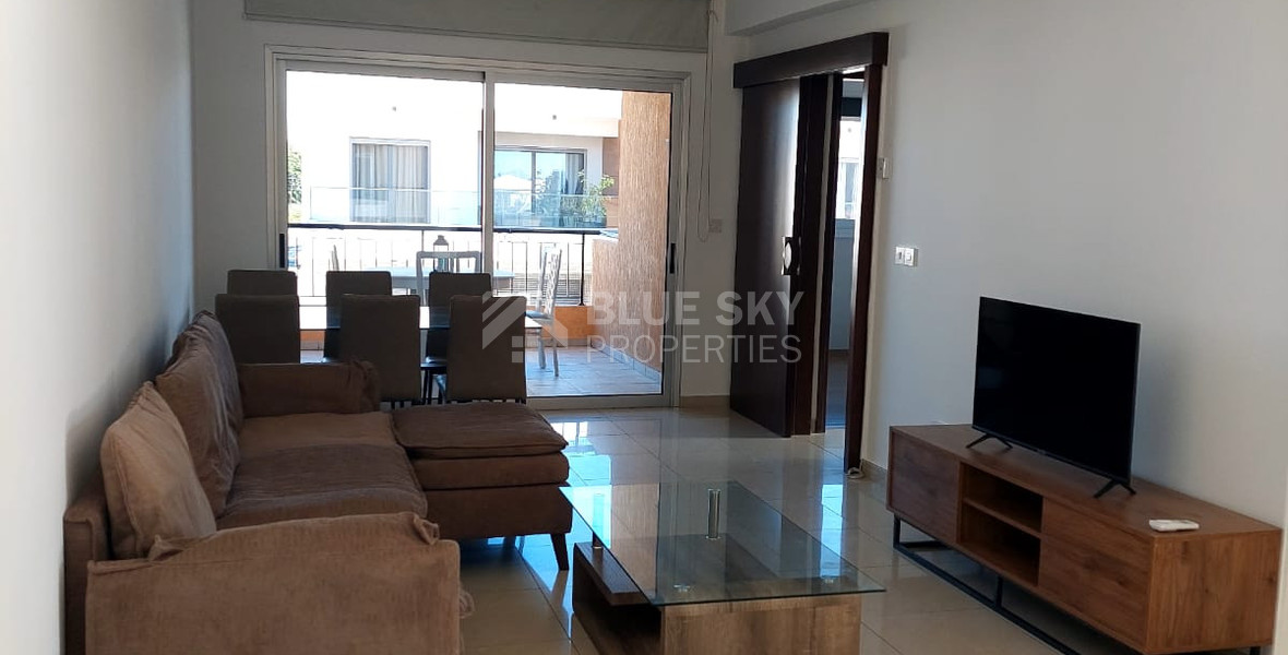 Spacious Fully Furnished Two Bedroom Apartment in Serene Erimi For Rent