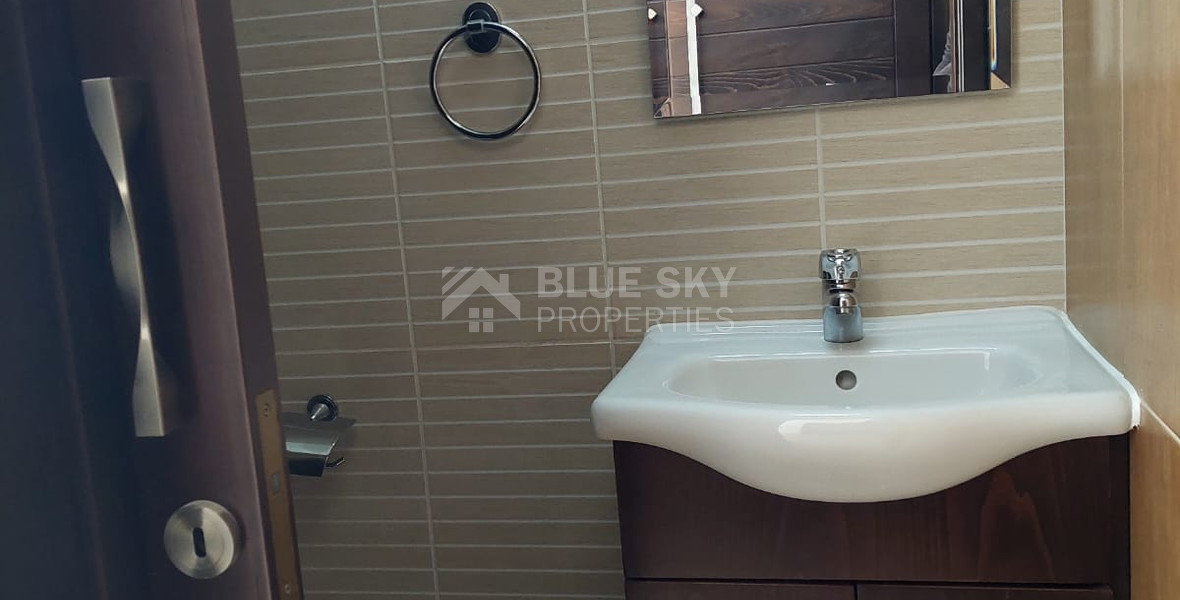 Spacious Fully Furnished Two Bedroom Apartment in Serene Erimi For Rent