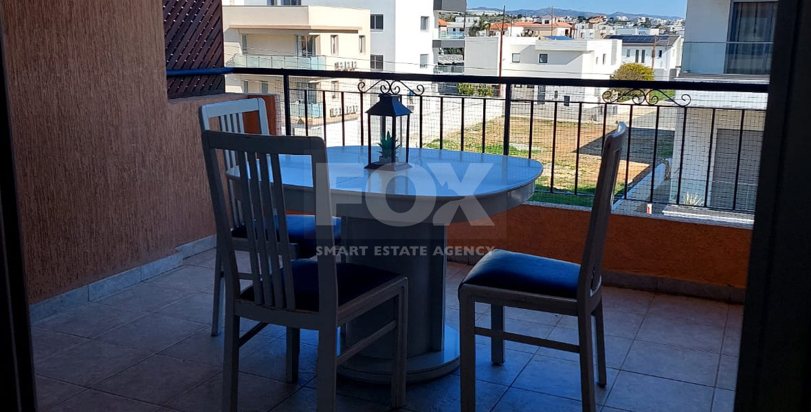 Spacious Fully Furnished Two Bedroom Apartment in Serene Erimi For Rent