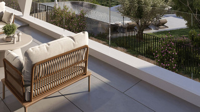 Spacious Four-Bedroom Penthouse with private Roof Garden Near Amathus, Limassol