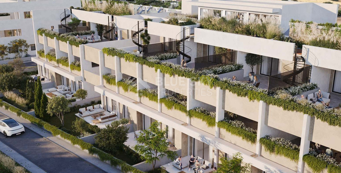 Modern Top-Floor 2-Bedroom Apartment in Gated Development For Sale in Erimi, Limassol