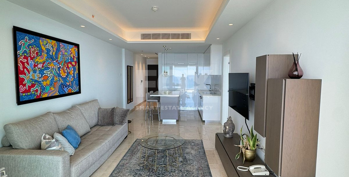 Prestigious two-bedroom apartment for sale in Pyrgos tourist area