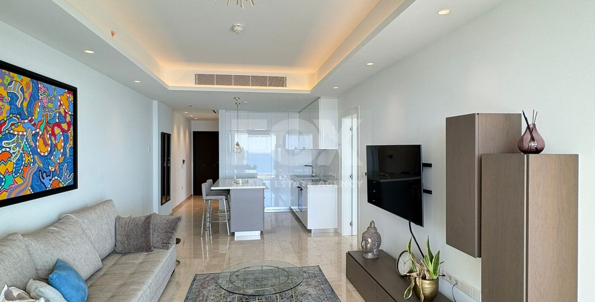 Prestigious two-bedroom apartment for sale in Pyrgos tourist area