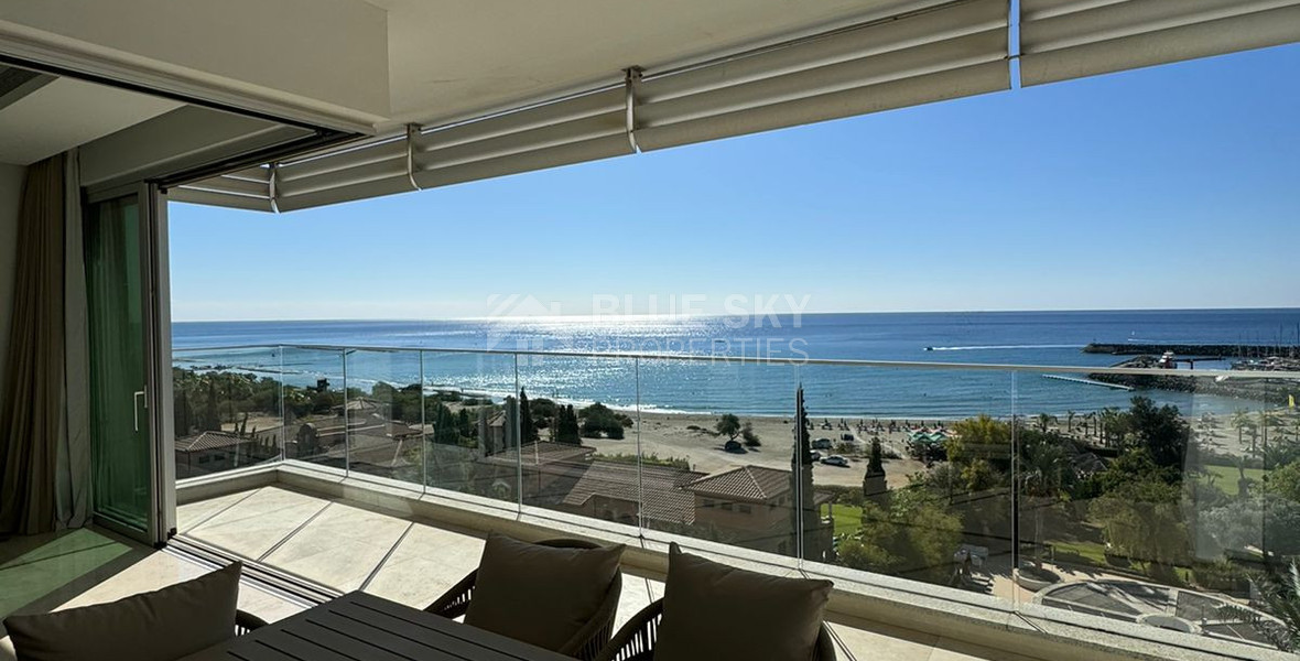 Prestigious two-bedroom apartment for sale in Pyrgos tourist area