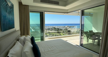 Prestigious two-bedroom apartment for sale in Pyrgos tourist area