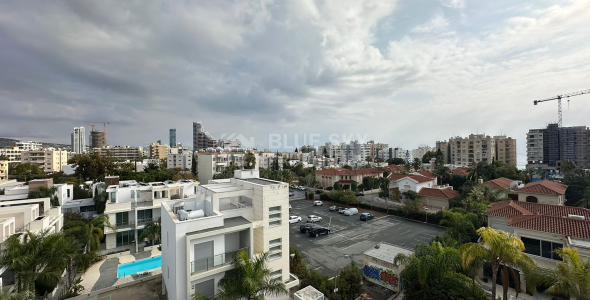 Spacious 3-Bedroom Penthouse with Rooftop Terrace & Mountain Views For Sale in Germasogeia,  Limassol