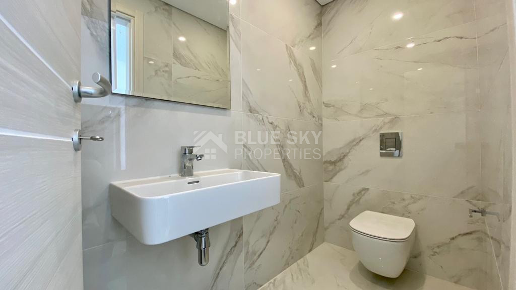 Spacious 3-Bedroom Penthouse with Rooftop Terrace & Mountain Views For Sale in Germasogeia,  Limassol