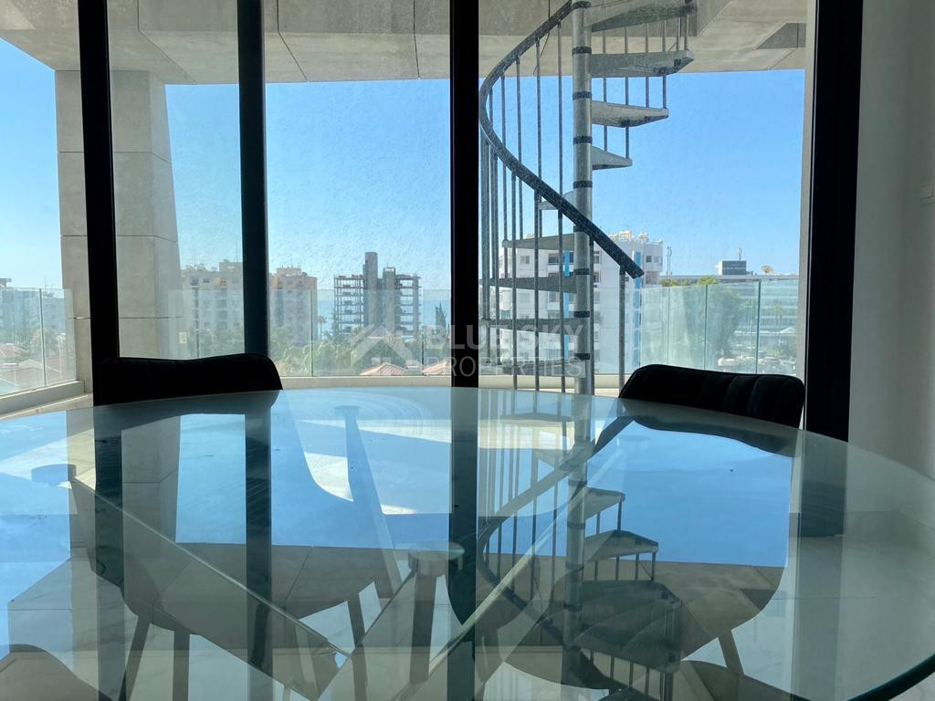 Spacious 3-Bedroom Penthouse with Rooftop Terrace & Mountain Views For Sale in Germasogeia,  Limassol