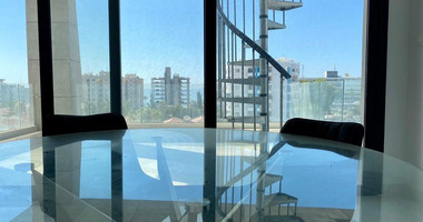 Spacious 3-Bedroom Penthouse with Rooftop Terrace & Mountain Views For Sale in Germasogeia,  Limassol