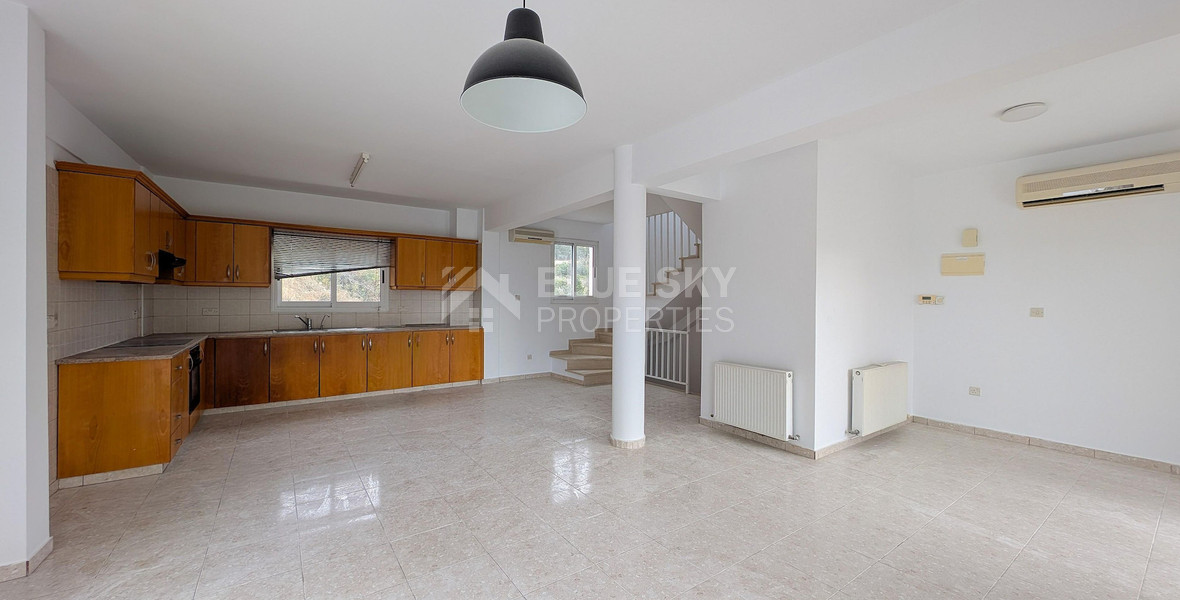 Three bedroom , two storey semi deatached house in Tala , Paphos
