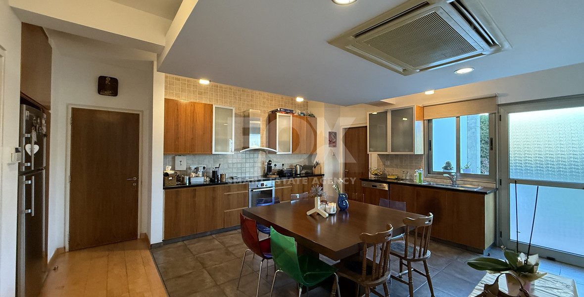 For Rent Elegant four-Bedroom Bespoke Residence in Agios Athanasios below the highway within walking distance to all amenities and easy access to schools.