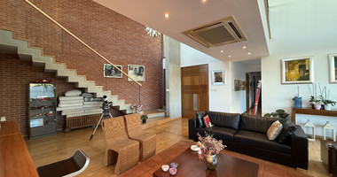 For Rent Elegant four-Bedroom Bespoke Residence in Agios Athanasios below the highway within walking distance to all amenities and easy access to schools.