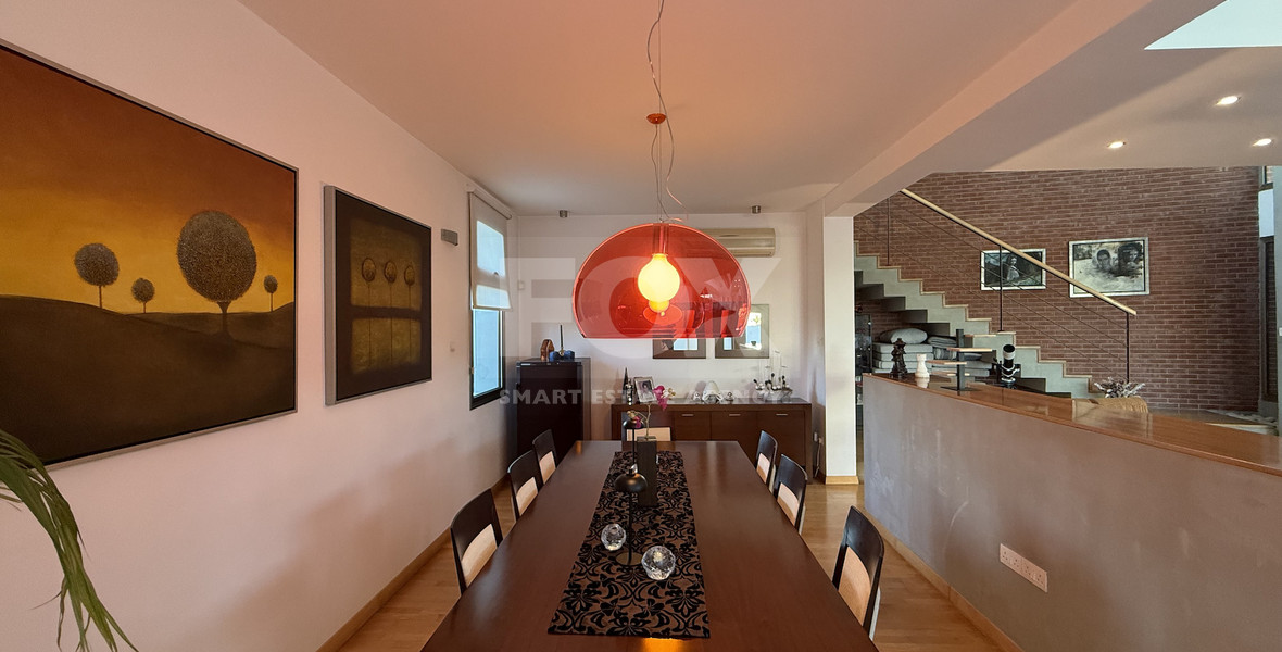 For Rent Elegant four-Bedroom Bespoke Residence in Agios Athanasios below the highway within walking distance to all amenities and easy access to schools.