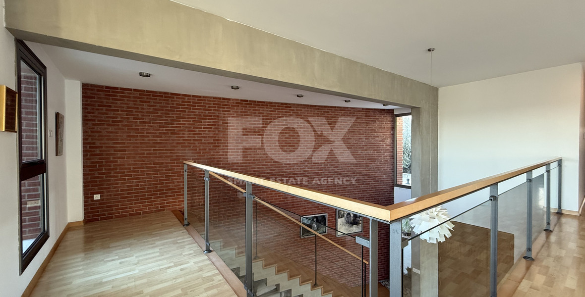 For Rent Elegant four-Bedroom Bespoke Residence in Agios Athanasios below the highway within walking distance to all amenities and easy access to schools.