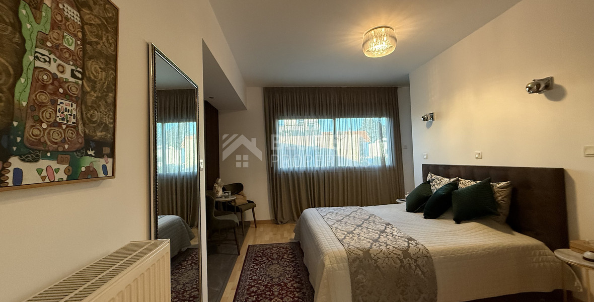 For Rent Elegant four-Bedroom Bespoke Residence in Agios Athanasios below the highway within walking distance to all amenities and easy access to schools.