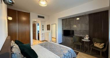 For Rent Elegant four-Bedroom Bespoke Residence in Agios Athanasios below the highway within walking distance to all amenities and easy access to schools.