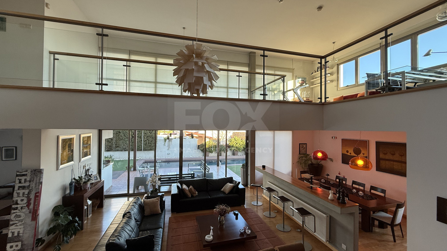 For Rent Elegant four-Bedroom Bespoke Residence in Agios Athanasios below the highway within walking distance to all amenities and easy access to schools.