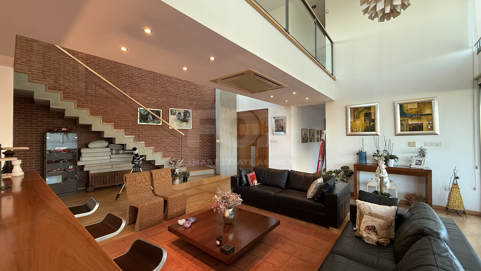 For Rent Elegant four-Bedroom Bespoke Residence in Agios Athanasios below the highway within walking distance to all amenities and easy access to schools.