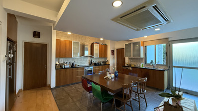 For Rent Elegant four-Bedroom Bespoke Residence in Agios Athanasios below the highway within walking distance to all amenities and easy access to schools.