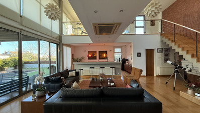For Rent Elegant four-Bedroom Bespoke Residence in Agios Athanasios below the highway within walking distance to all amenities and easy access to schools.