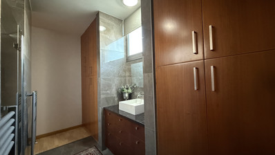 For Rent Elegant four-Bedroom Bespoke Residence in Agios Athanasios below the highway within walking distance to all amenities and easy access to schools.