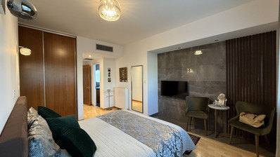 For Rent Elegant four-Bedroom Bespoke Residence in Agios Athanasios below the highway within walking distance to all amenities and easy access to schools.