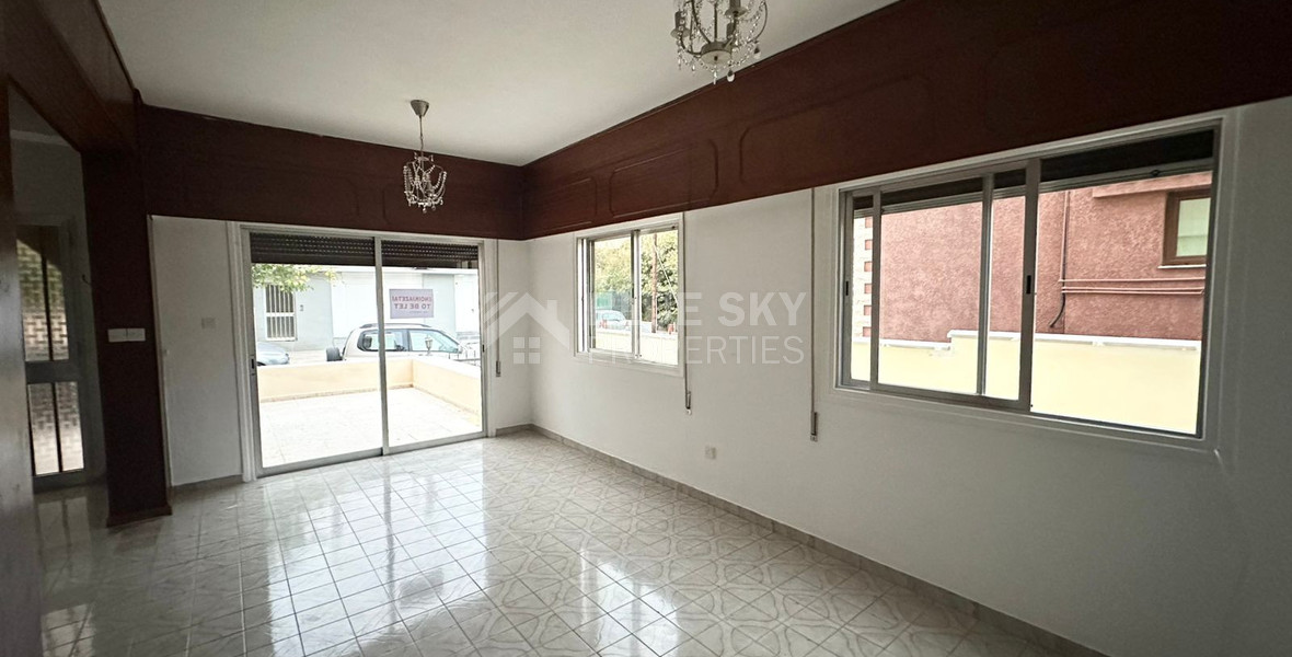 Spacious 3-Bedroom Ground Floor House for Rent in Zakaki,Limassol.
