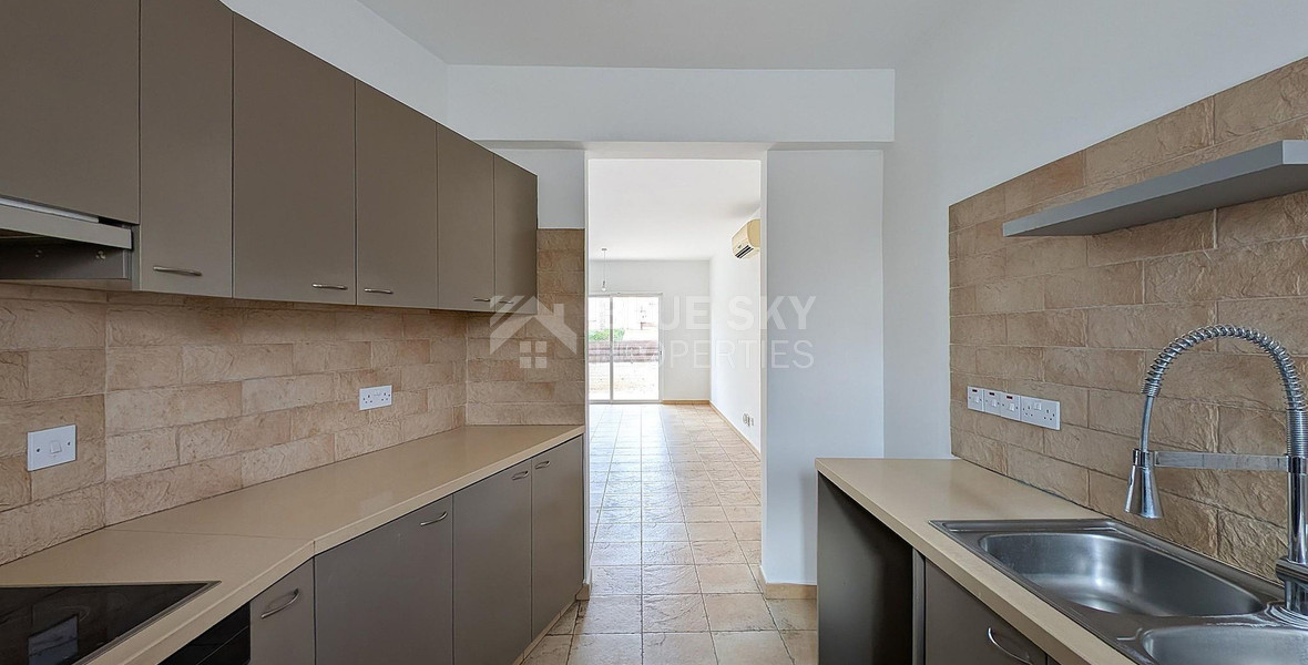 Paphos Semi-Detached two-Bed Home with Pool & Courtyard – Ideal Location, for sale