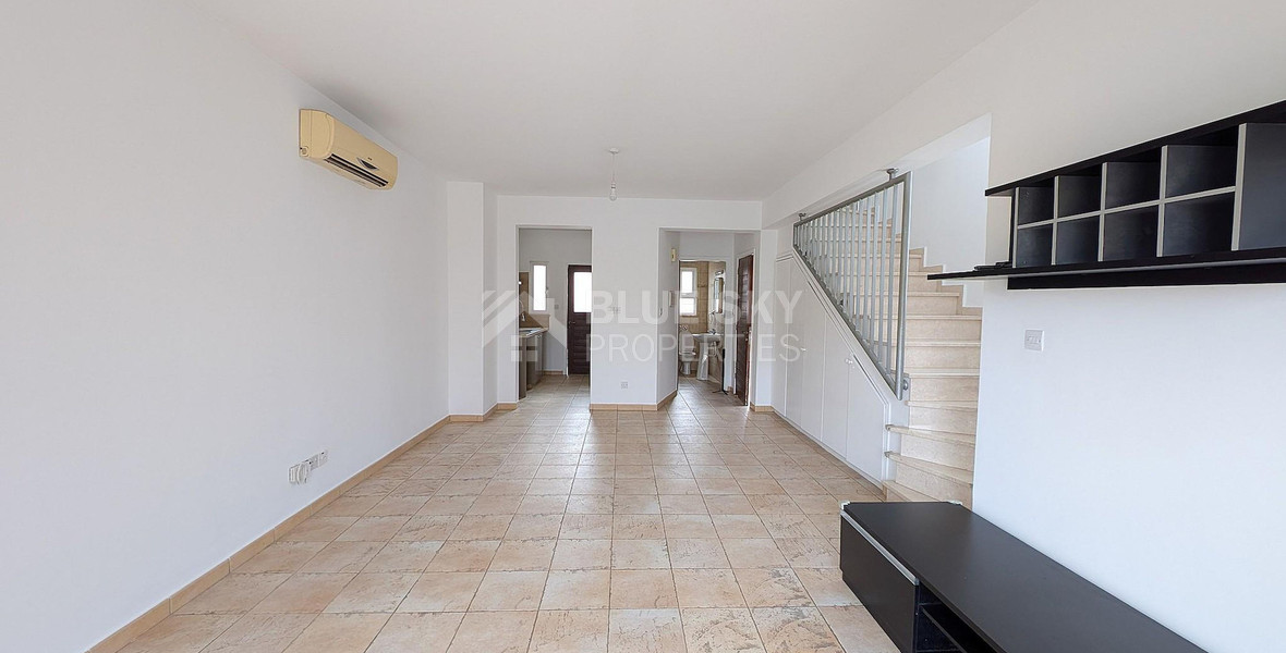 Paphos Semi-Detached two-Bed Home with Pool & Courtyard – Ideal Location, for sale