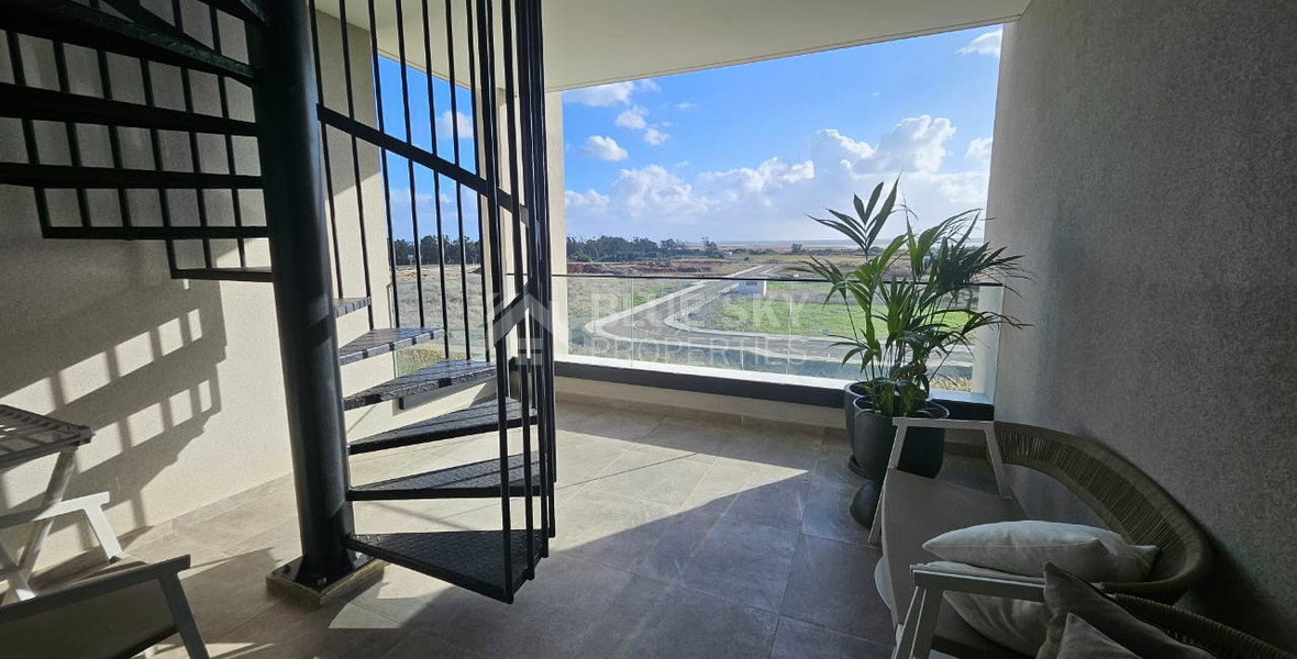 Modern Two Bedroom Apartment for sale in Tserkezoi Tsiftlikoudia- Private ROOF GARDEN