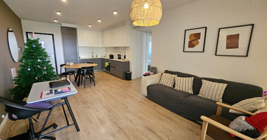 Modern Two Bedroom Apartment for sale in Tserkezoi Tsiftlikoudia- Private ROOF GARDEN