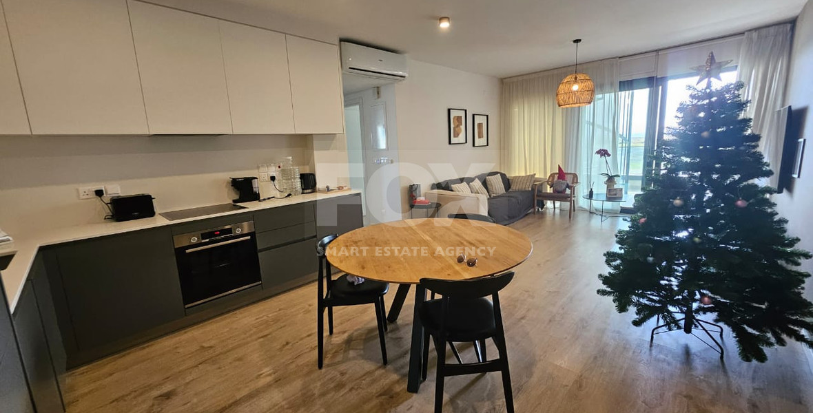 Modern Two Bedroom Apartment for sale in Tserkezoi Tsiftlikoudia- Private ROOF GARDEN