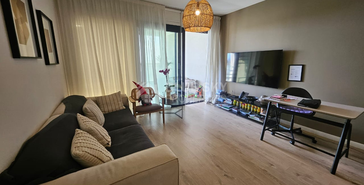 Modern Two Bedroom Apartment for sale in Tserkezoi Tsiftlikoudia- Private ROOF GARDEN