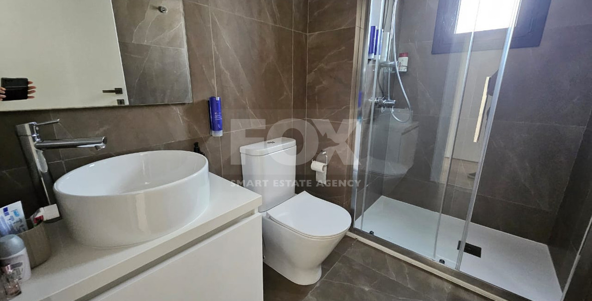 Modern Two Bedroom Apartment for sale in Tserkezoi Tsiftlikoudia- Private ROOF GARDEN